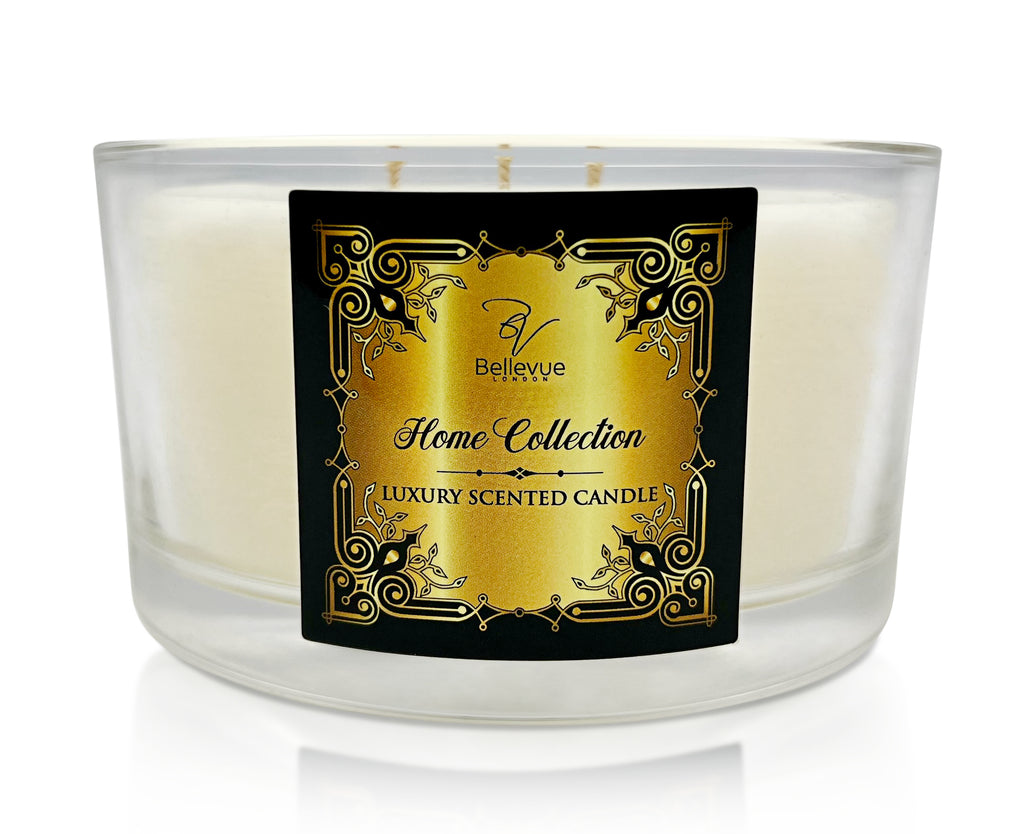 3 Wick Scented Candle - front view