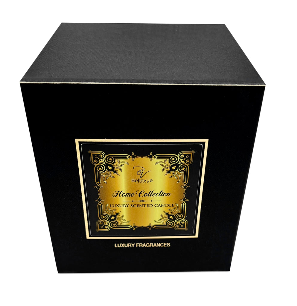 No.8 Scented Candle Black box - top view